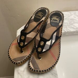 Burberry cuties espadrilles authentic